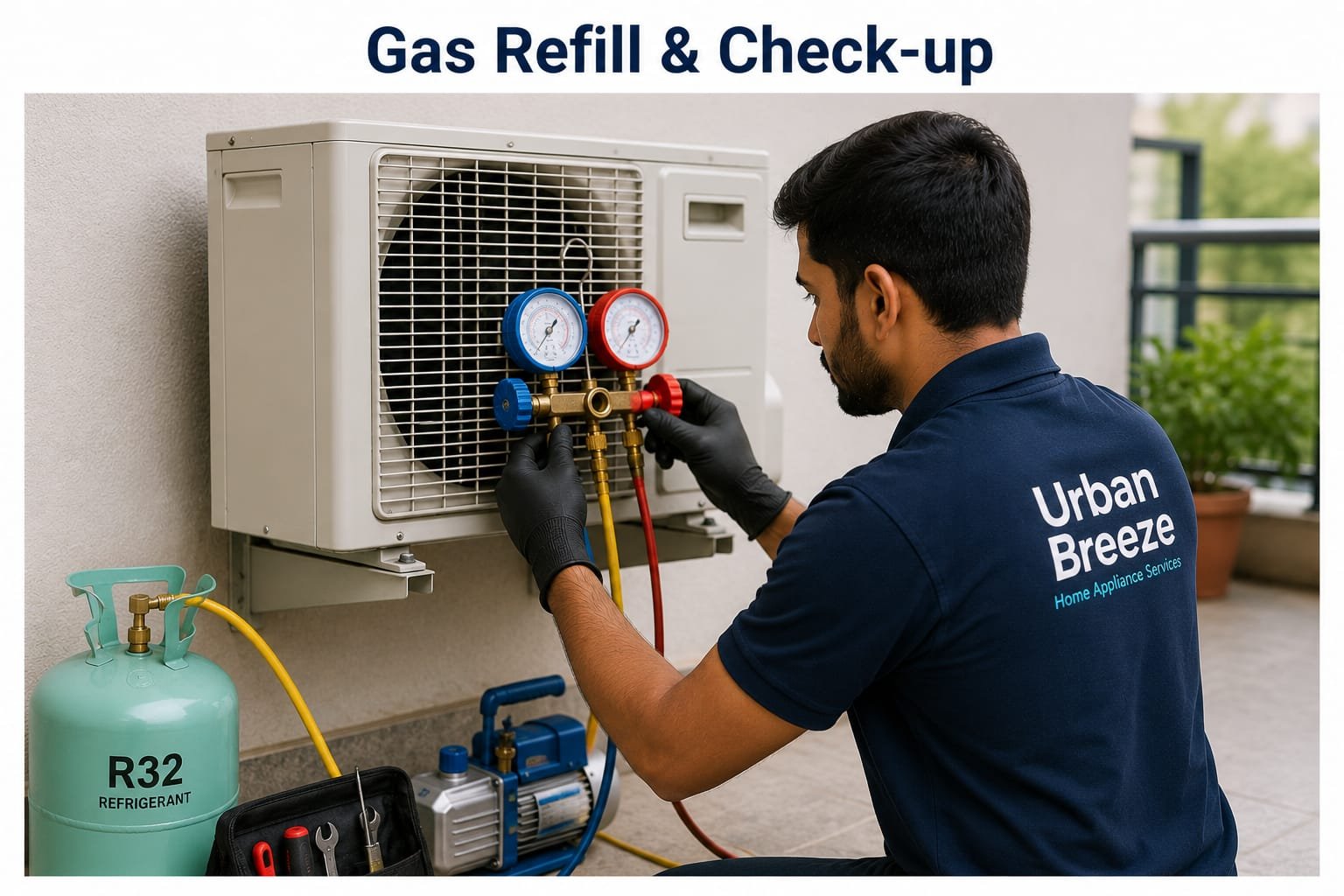 AC Gas Refill & Check-Up
