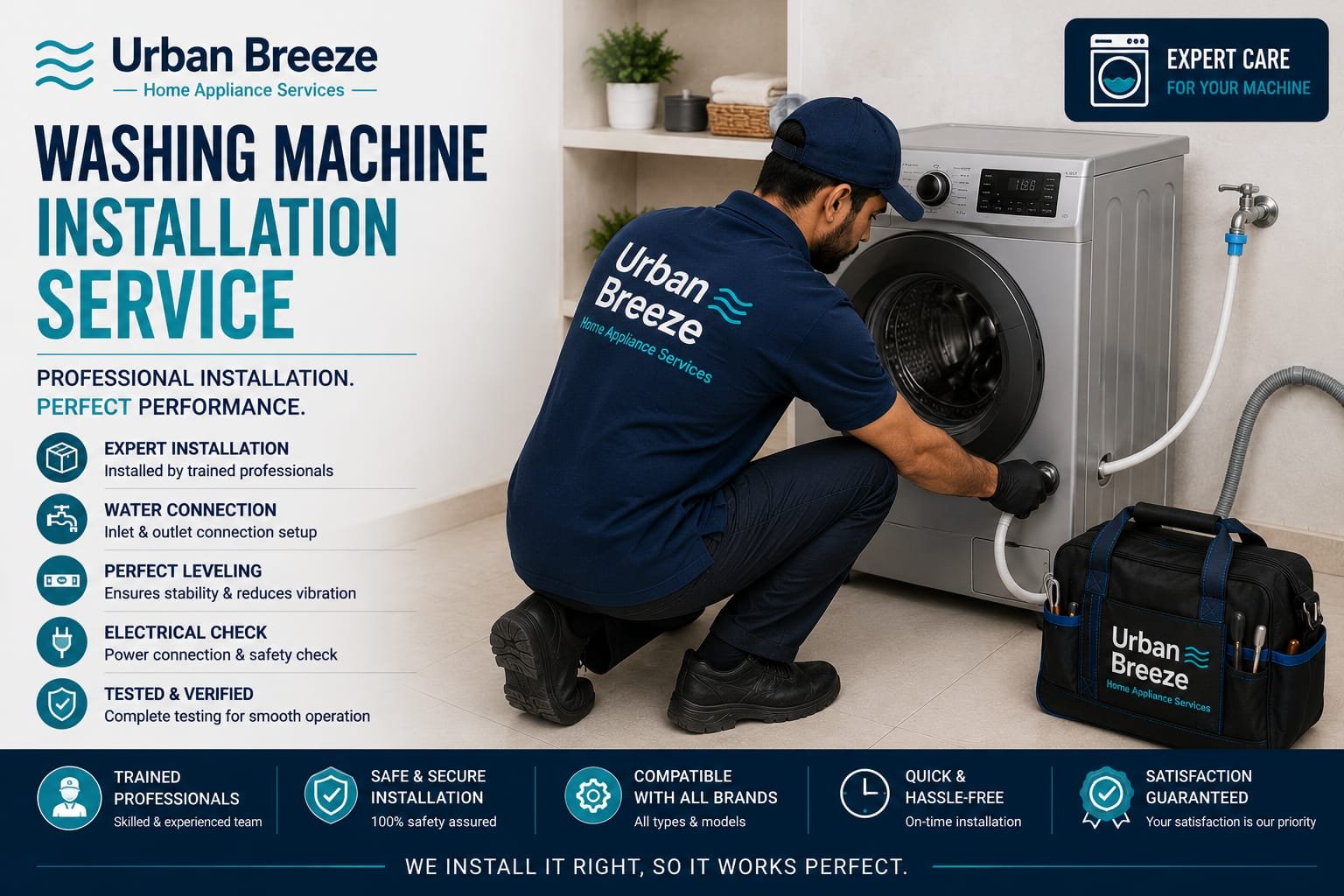 Washing machine installation Bangalore