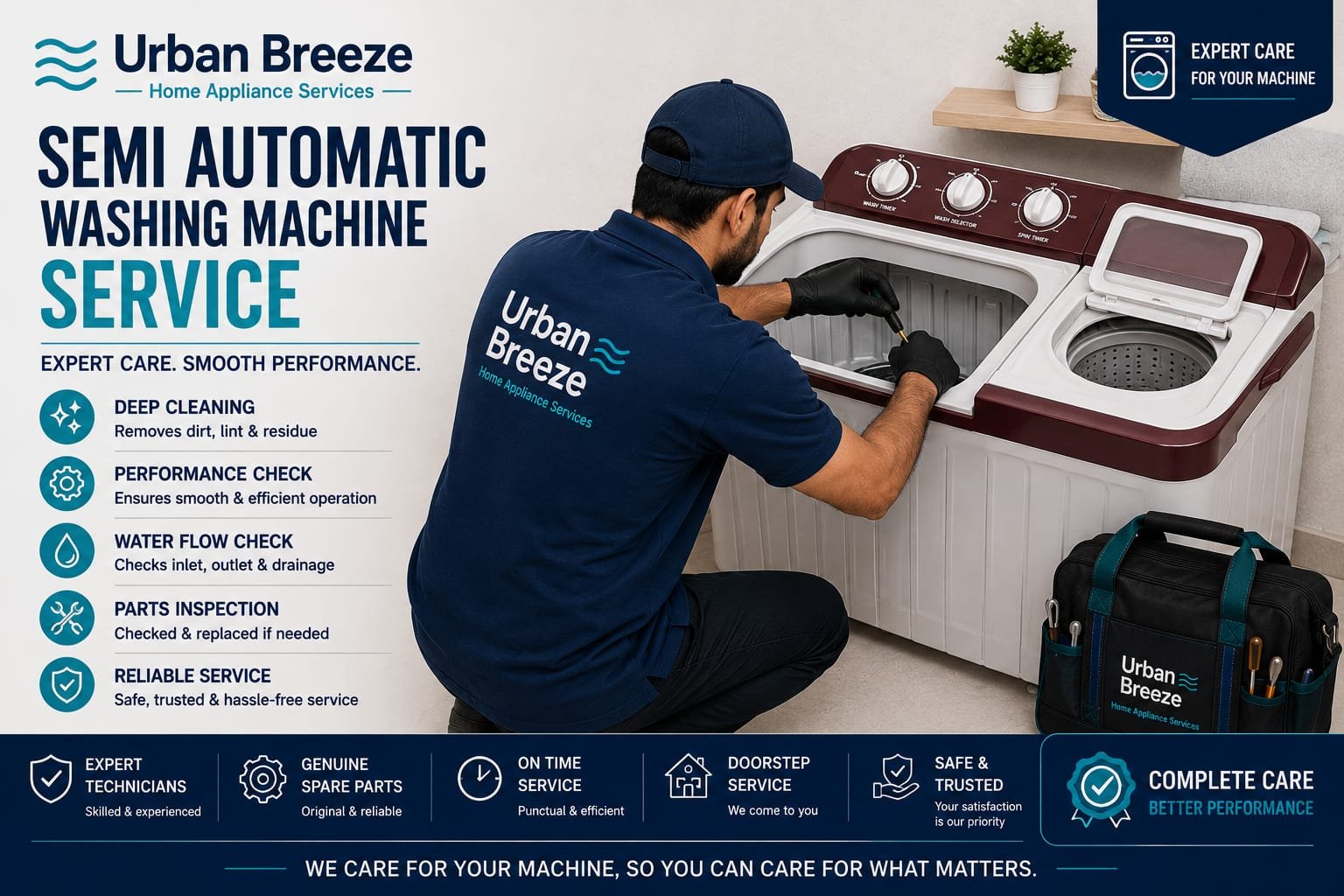 Semi automatic washing machine repair Bangalore